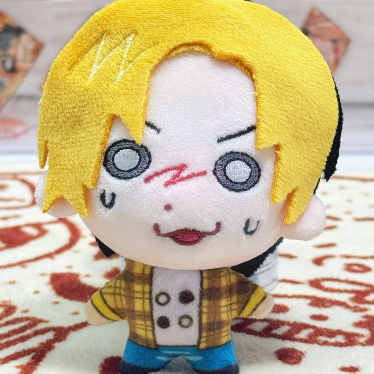 Fujiwara plush ghost Go master spirit anime figure 10cm