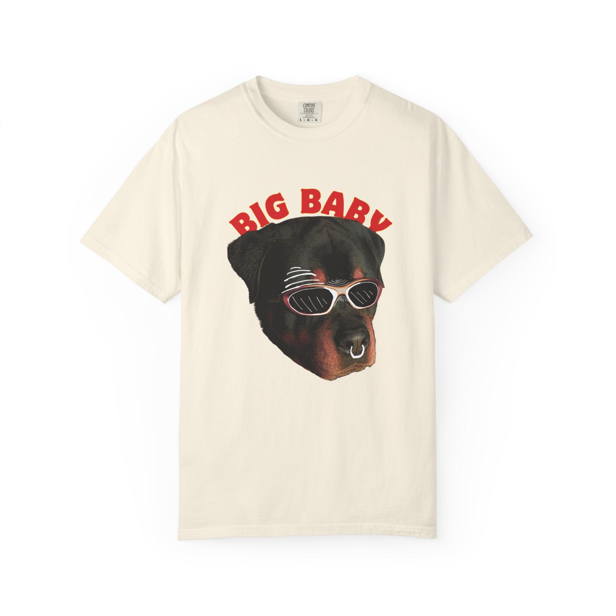 Big Baby Rottweiler T-Shirt | Funny Rottie Graphic Tee for Dog