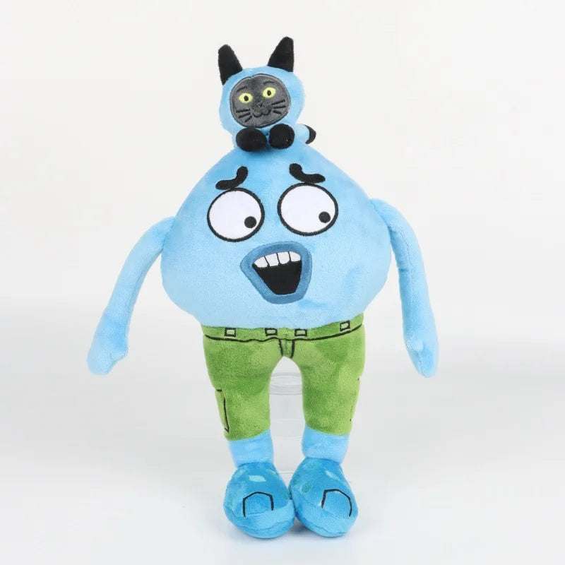 Funny co-op horror game plushie upright pose 30cm handmade collectible
