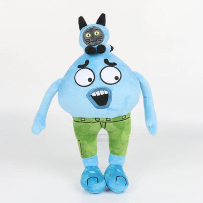 Funny co-op horror game plushie upright pose 30cm handmade collectible
