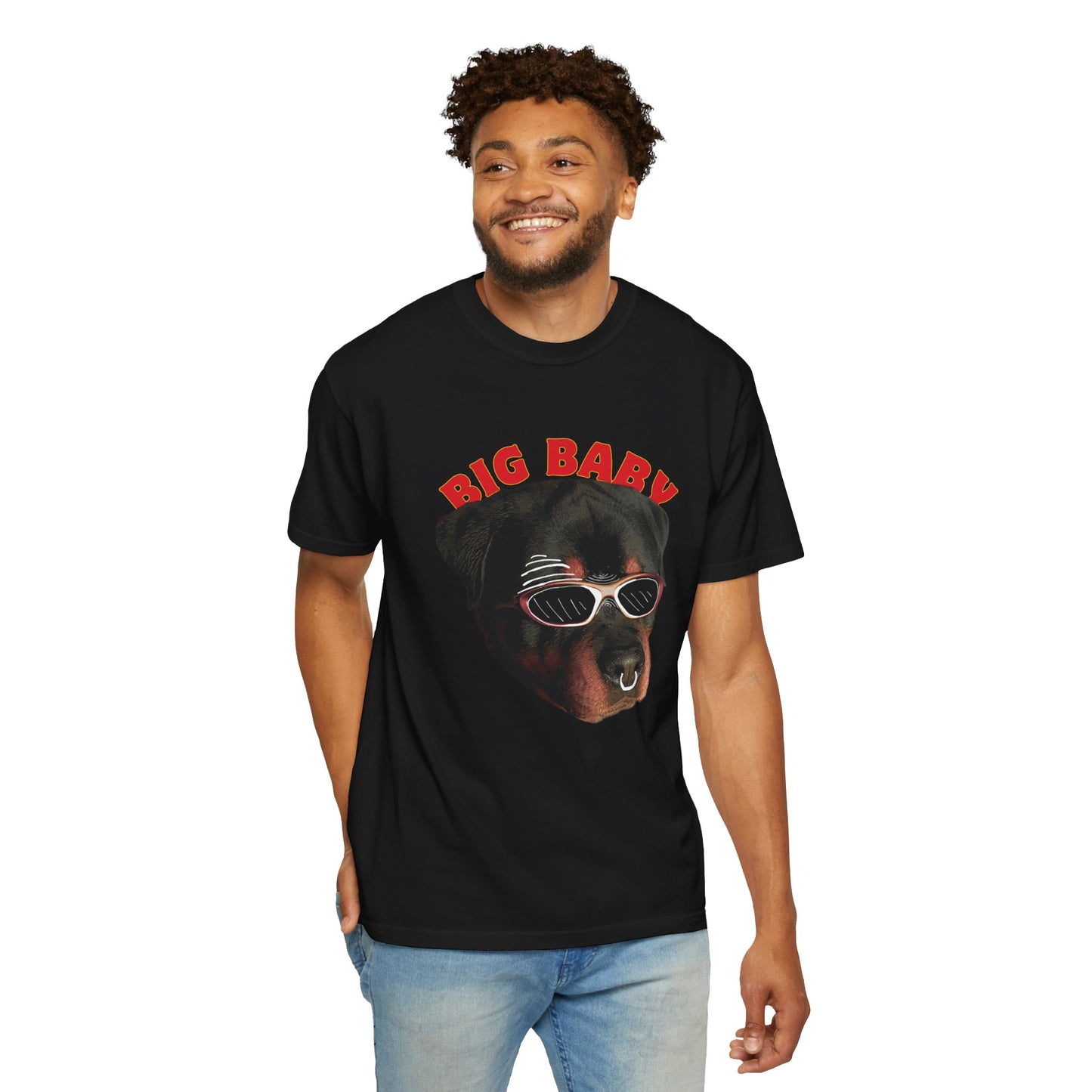 Funny dog tee gift for Rottweiler mom with bold graphic print on soft cotton