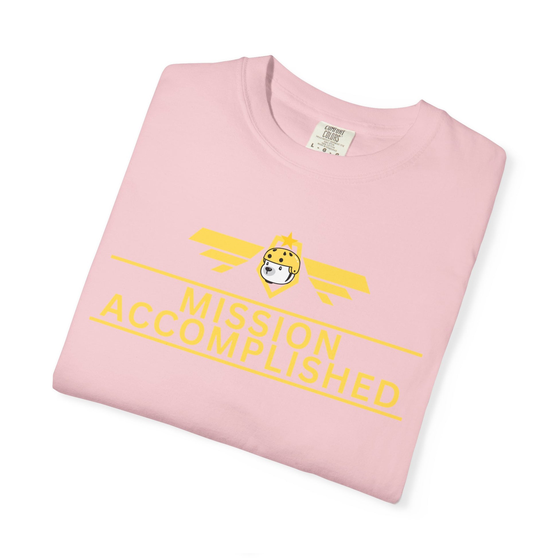 Funny gamer shirt gift wrapped for birthday with gaming accessories in background