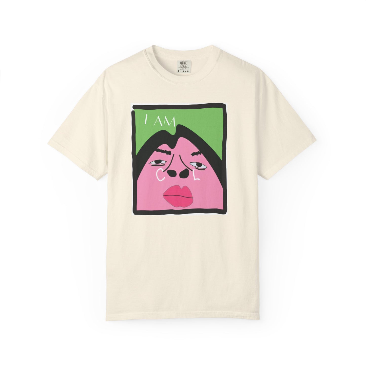 Funny meme shirt I Am Cool relatable humor tee front view