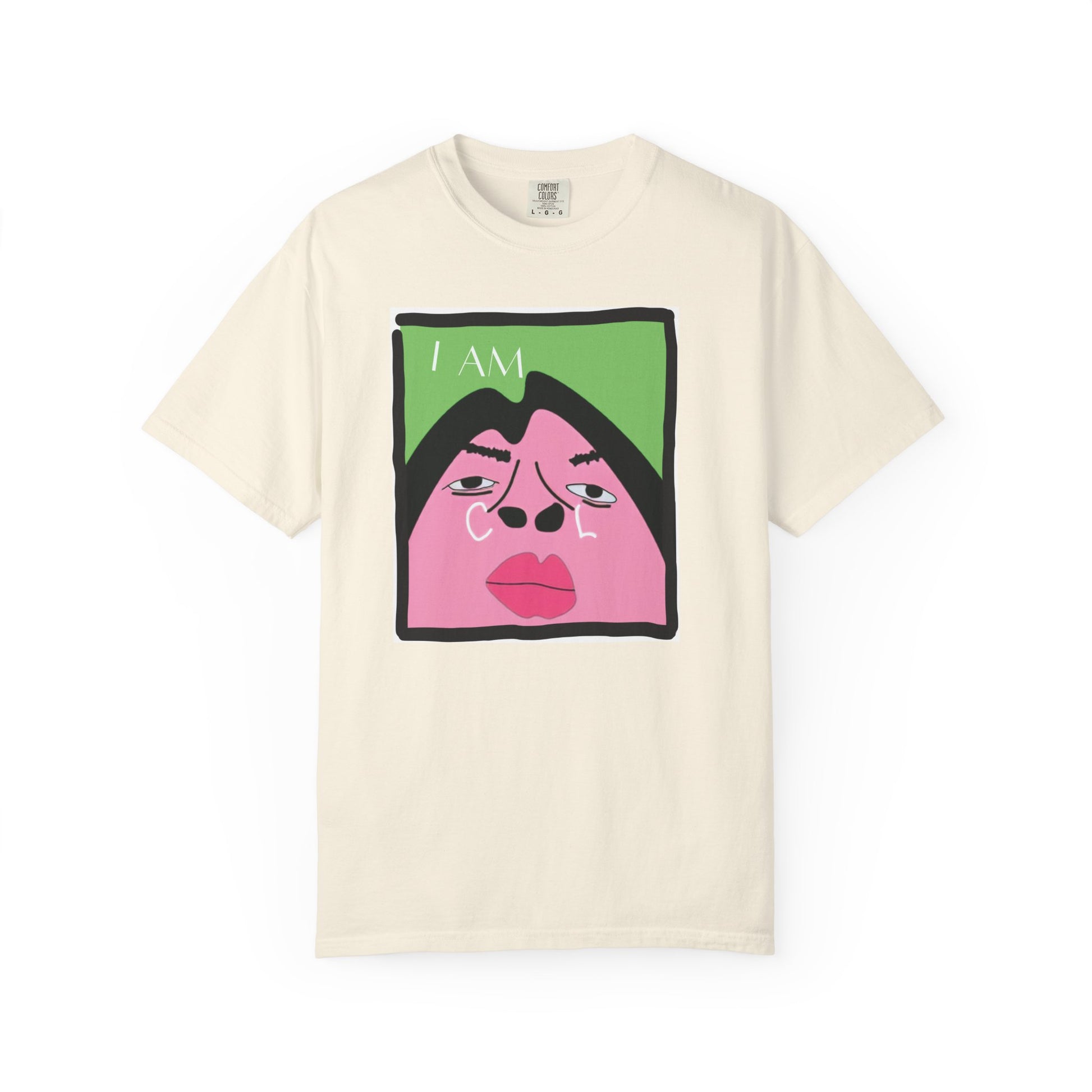Funny meme shirt I Am Cool relatable humor tee front view