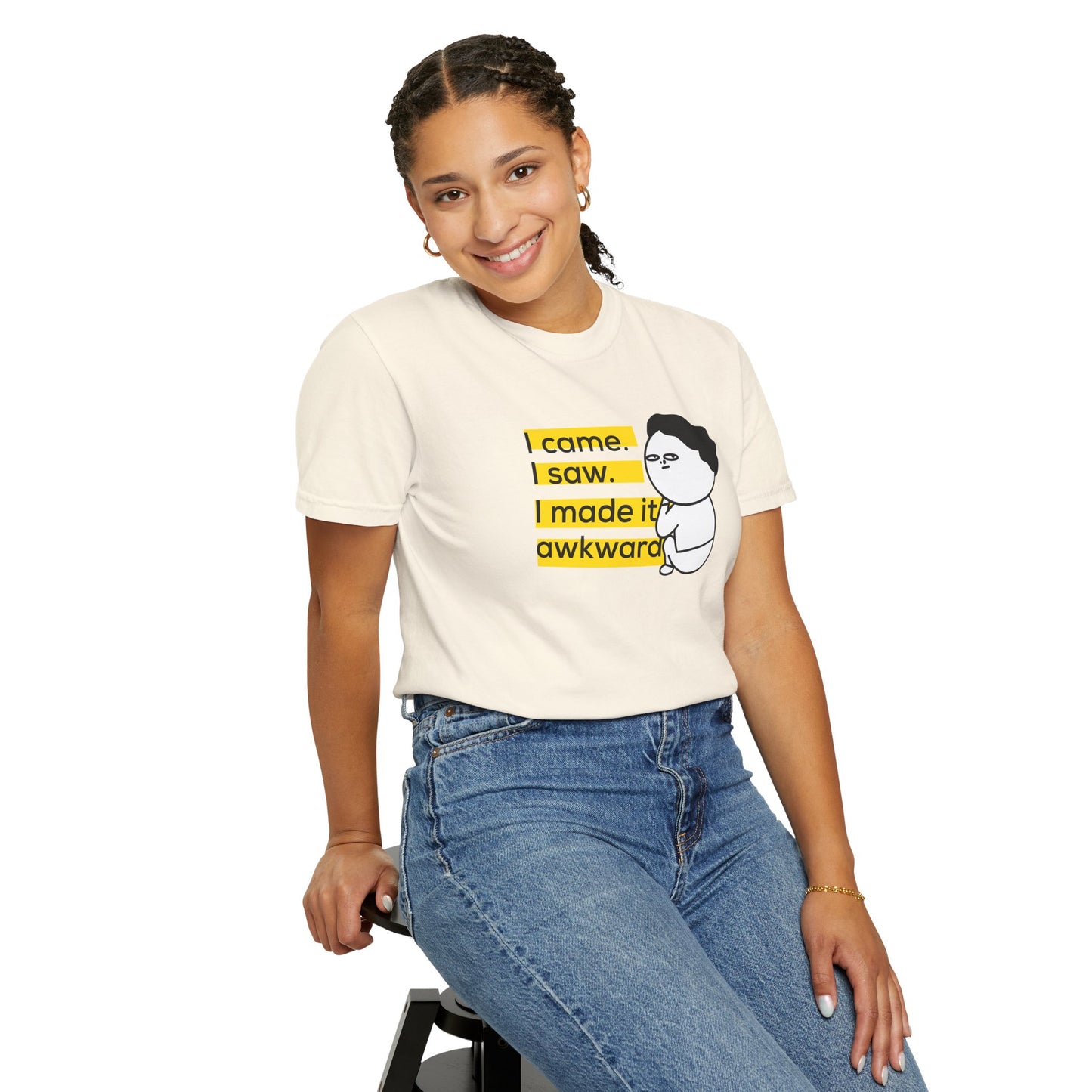 Funny relatable shirt for someone who always makes things weird social humor