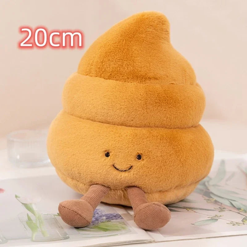 Funny white elephant gift novelty bathroom plush toy smiling cartoon