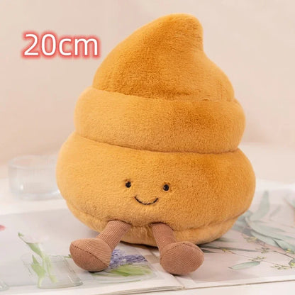 Funny white elephant gift novelty bathroom plush toy smiling cartoon