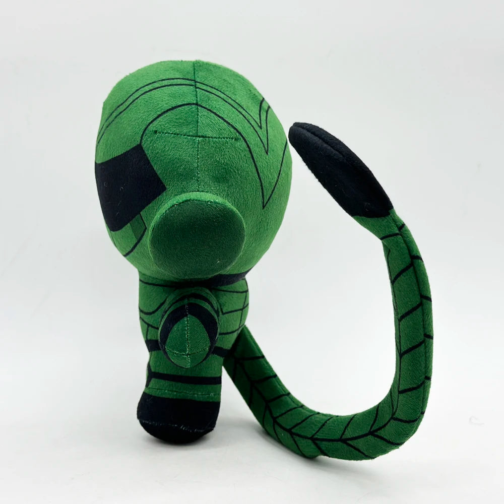 Gargan plush front view green scorpion villain stuffed animal
