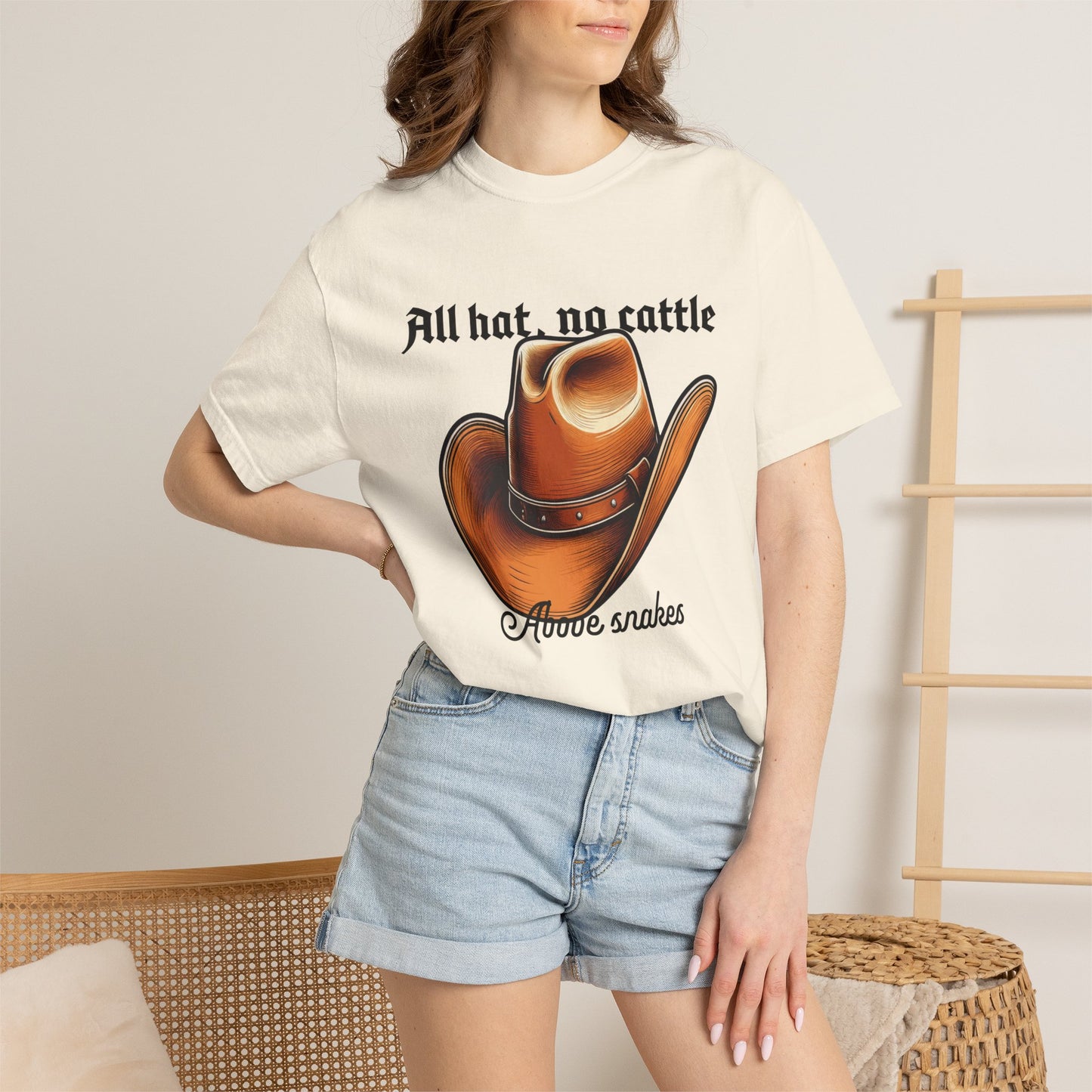 Garment dyed cowboy shirt showing soft broken in lived in color

