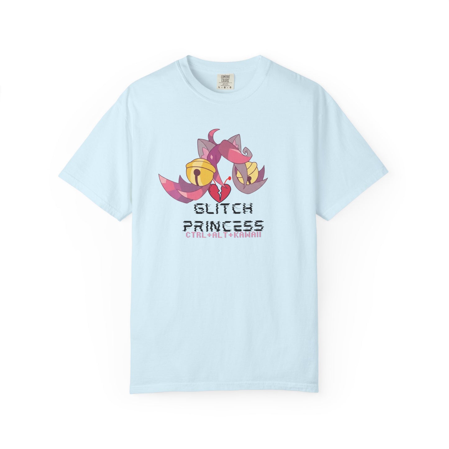 Garment dyed graphic tee texture showing soft vintage washed finish
