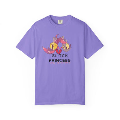 Geek chic tee styled under a hoodie for layering on game night

