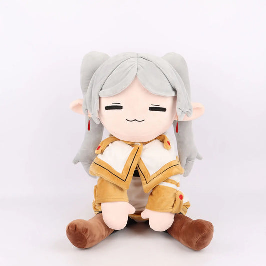 Giant 75cm Frieren plush doll front view