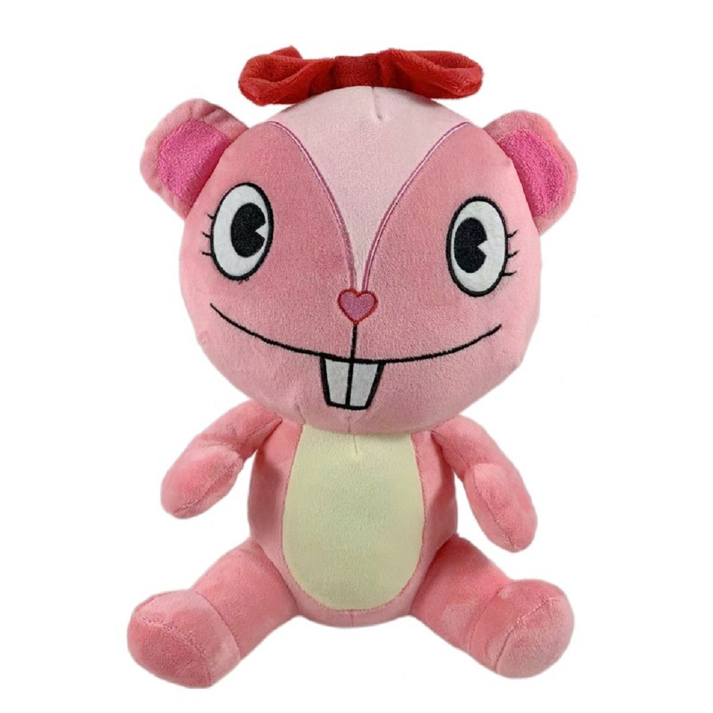 Giggles plush from beloved internet animated series pink chipmunk 30cm