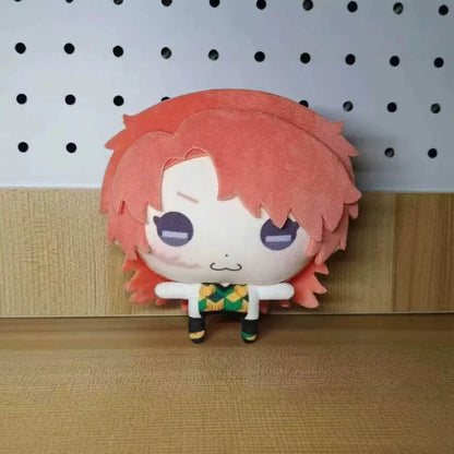 Giyu Tomioka plush half-and-half haori Water Hashira fan-inspired design
