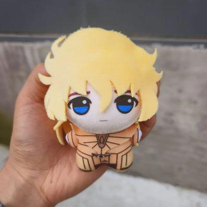 Glacier Aquarius Gold Saint 10cm anime figure plushie zodiac knight soft cotton doll