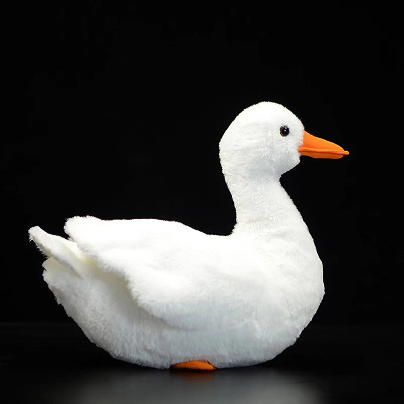 Golf club cover animal mallard duck design golfer holding driver