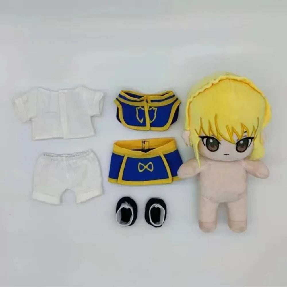 Gon Freecss handmade anime plush removable clothes green outfit 23cm
