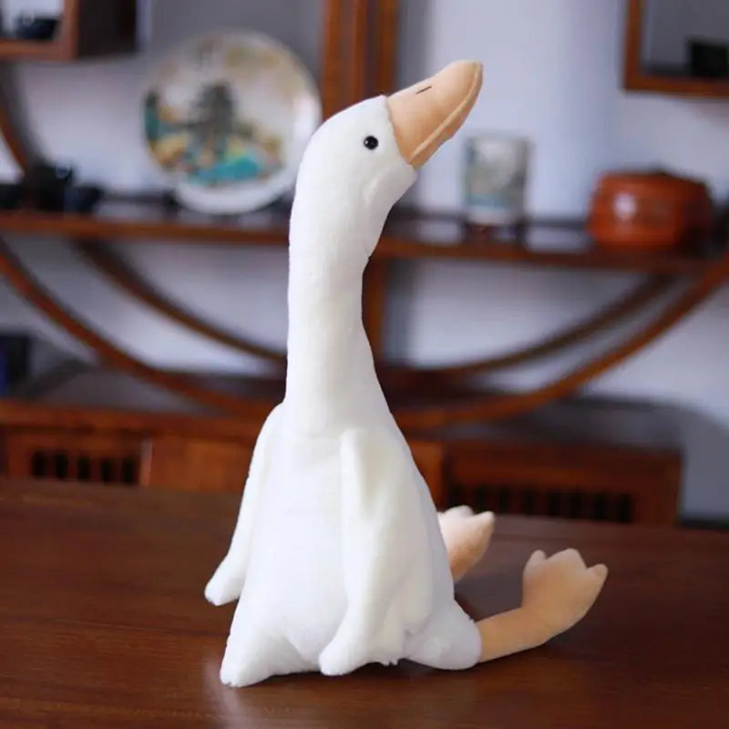 Goose plushie nursery decor soft stuffed animal gift