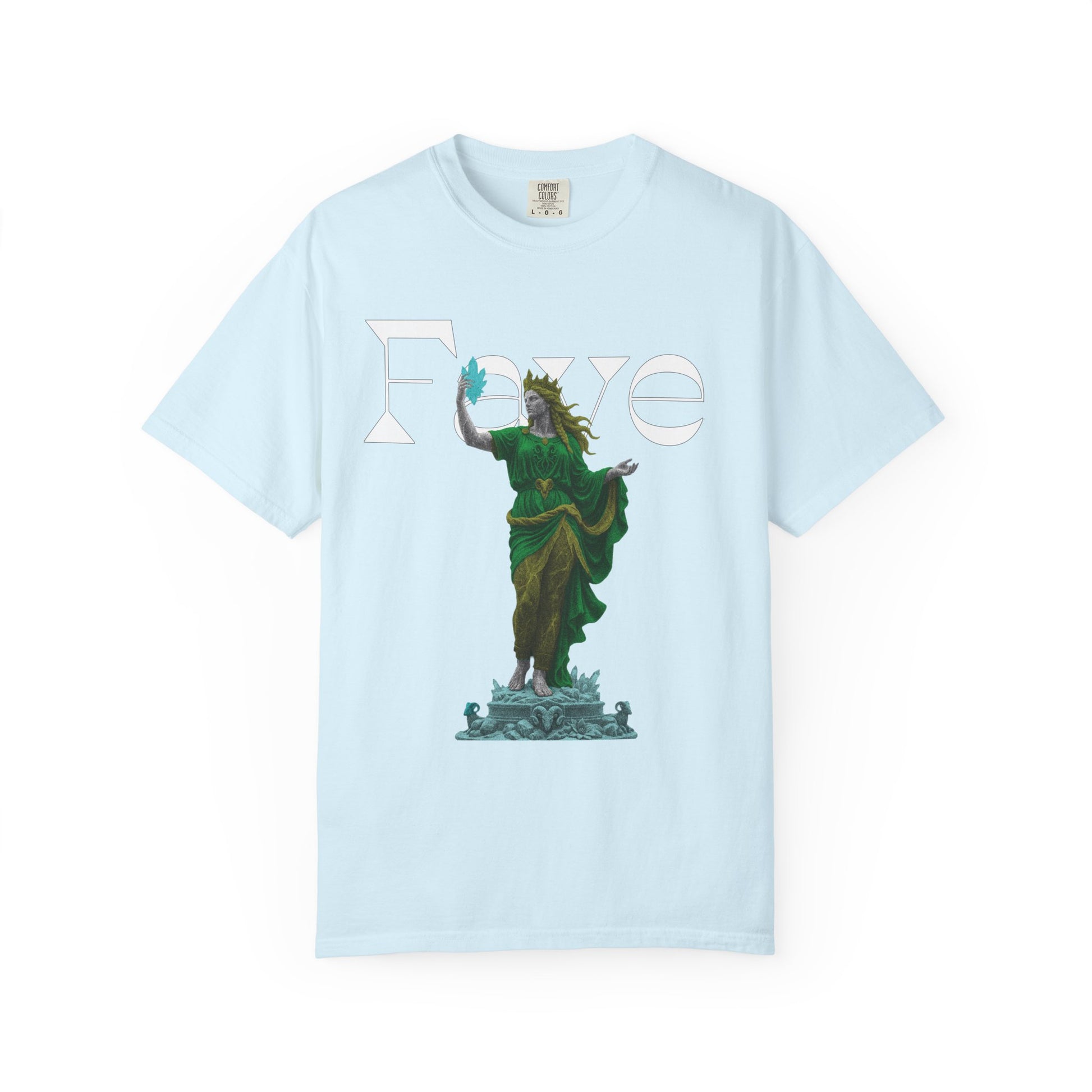 Gothic fantasy t-shirt styled for a moody dark fantasy outfit
