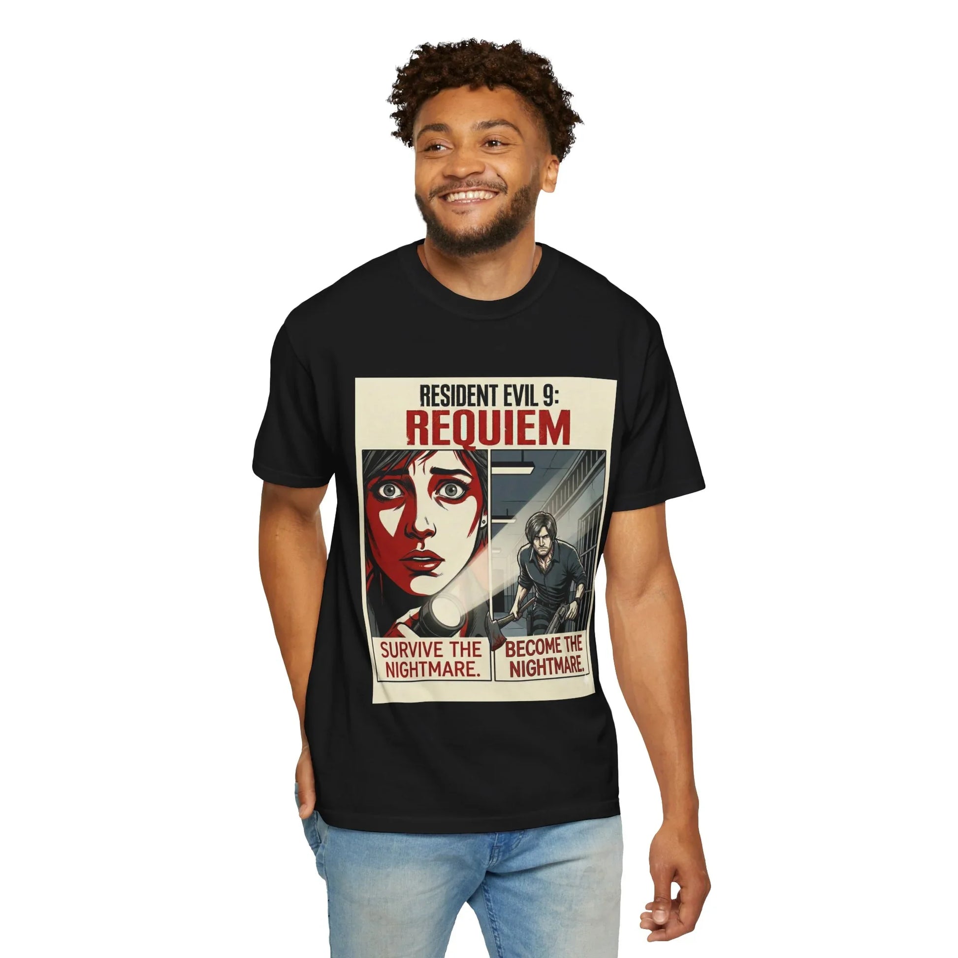 Grace Ashcroft vs Leon Kennedy Combat Scene Tee
