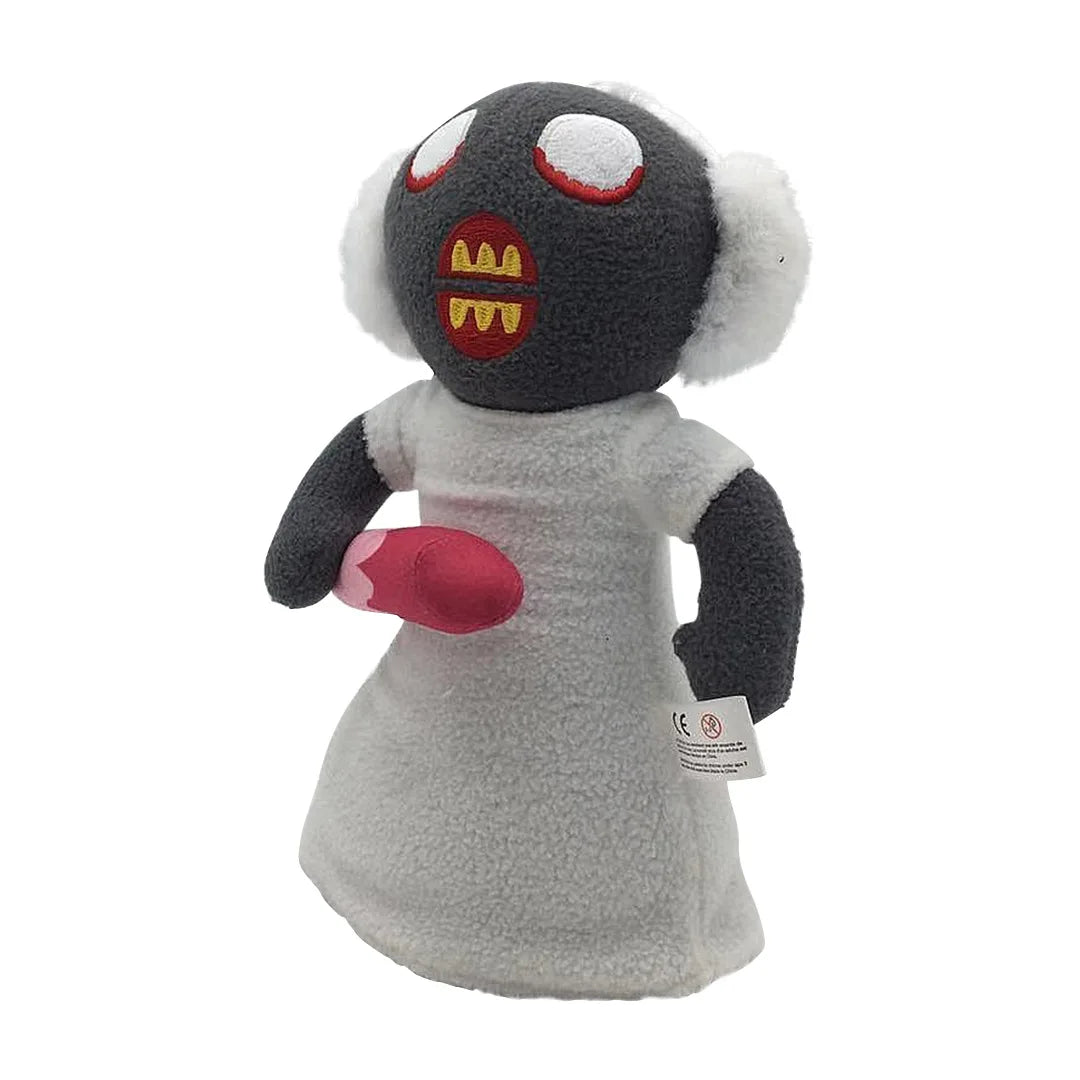 Granny plush displayed on shelf, Granny merchandise for fans
