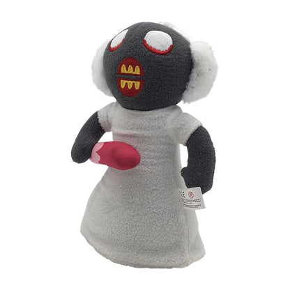 Granny plush displayed on shelf, Granny merchandise for fans
