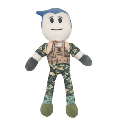 Guest 1337 Sentinel Survivor plush in a defensive pose