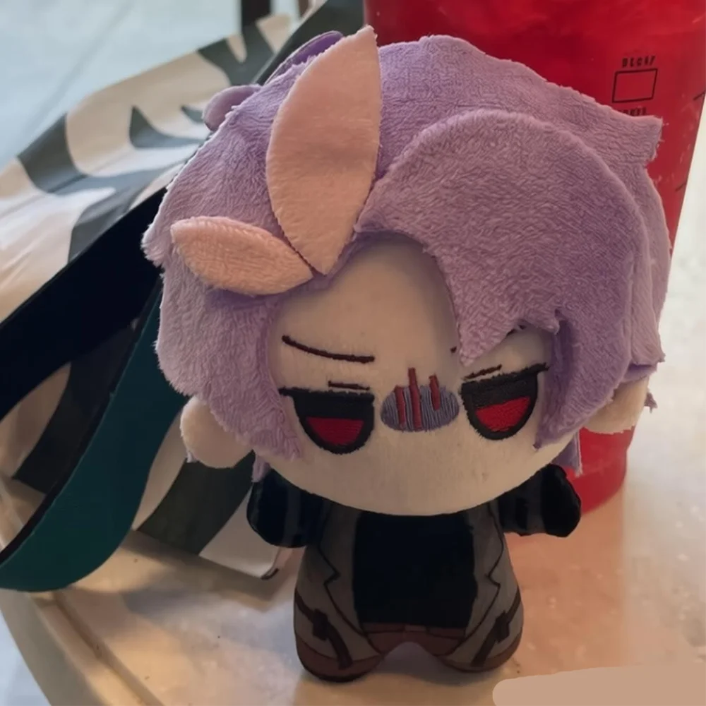 Hajime Hatsutori plush white and gold uniform detail close-up
