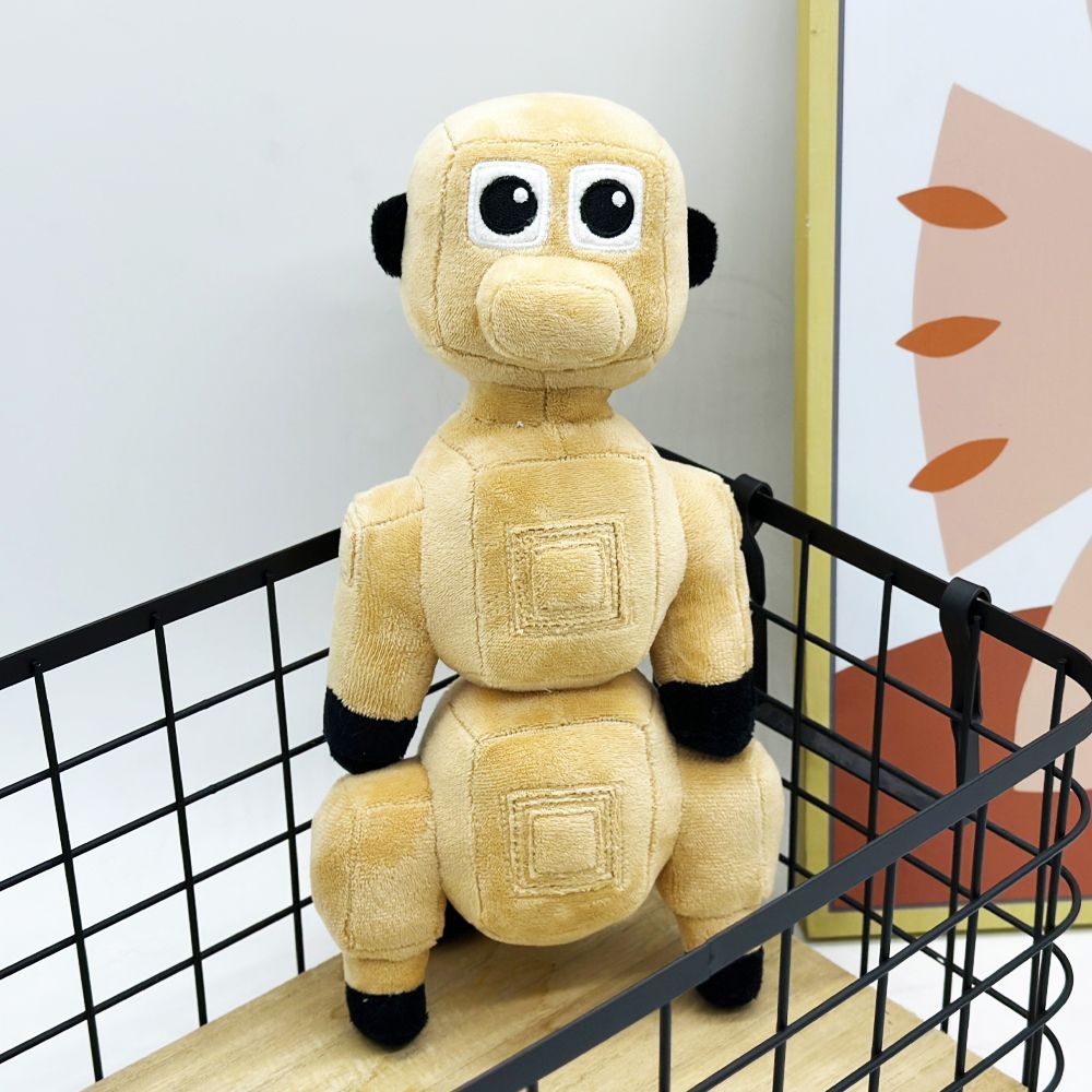 Handcrafted collectible plush robot dog