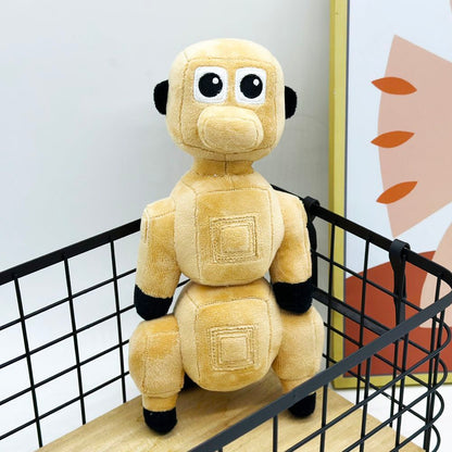 Handcrafted collectible plush robot dog