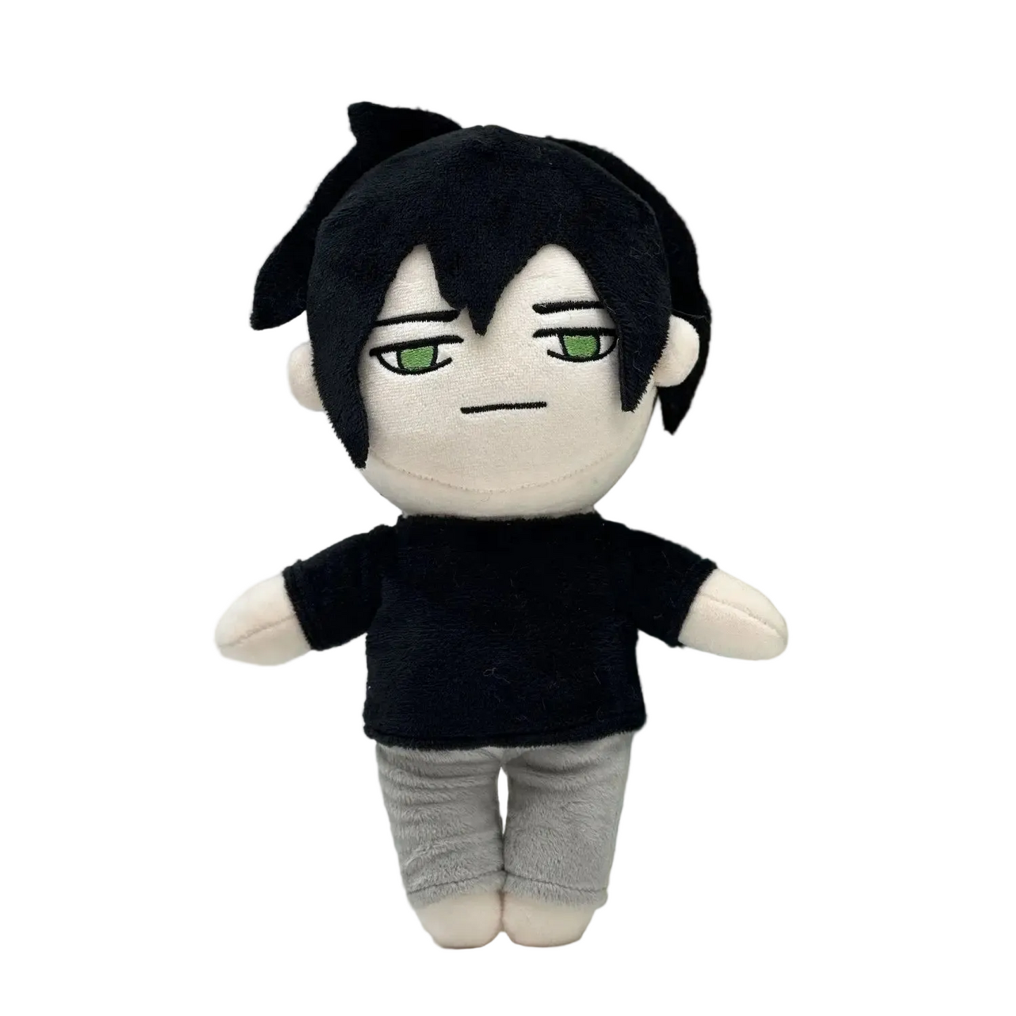 Handmade Andy Graves plush doll standing at 27cm

