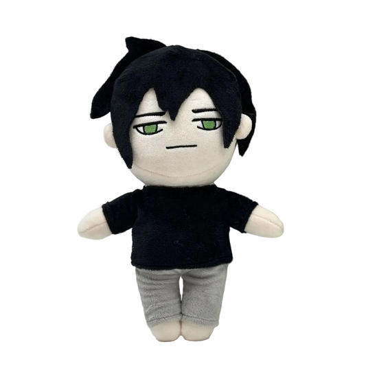Handmade Andy Graves plush doll standing at 27cm
