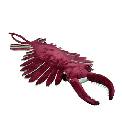 Handmade Anomalocaris plush toy standing 53cm tall