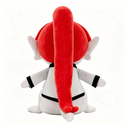 Handmade Ariral stuffed toy 18cm beside ruler for size reference