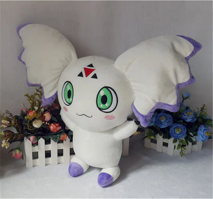 Handmade Calumon plush side angle view short plush fabric

