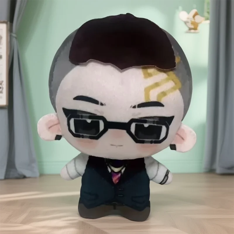Handmade Chamber plush inspired by Valorant weapons designer
