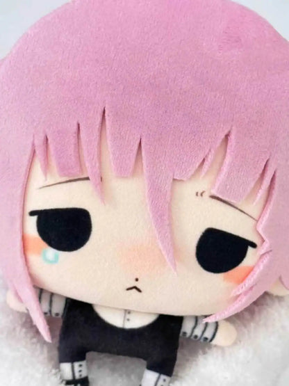 Handmade Crona Gorgon plush soft toy pink hair detail