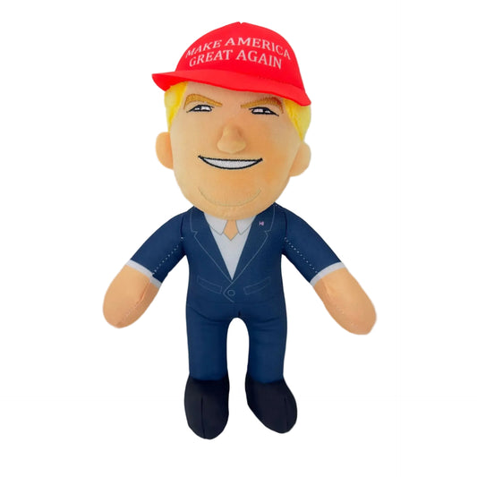 Handmade Donald Trump plush inspired by 47th US President 30cm
