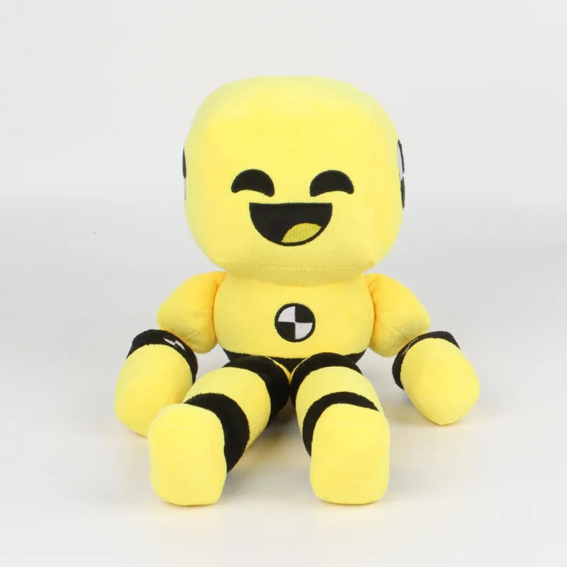 Handmade Dummy Danny stuffed animal fan-inspired ragdoll physics game plush side profile