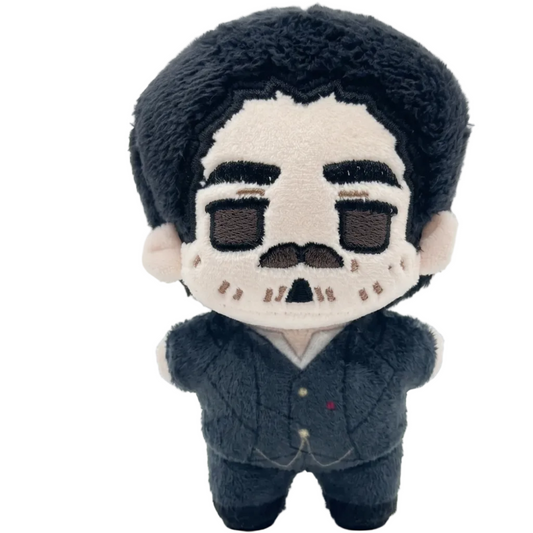 Handmade Dutch van der Linde plush toy 10cm front view
