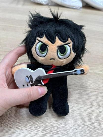 Handmade Gerard plush in the iconic "Three Cheers for Sweet Revenge" red tie and black suit attire