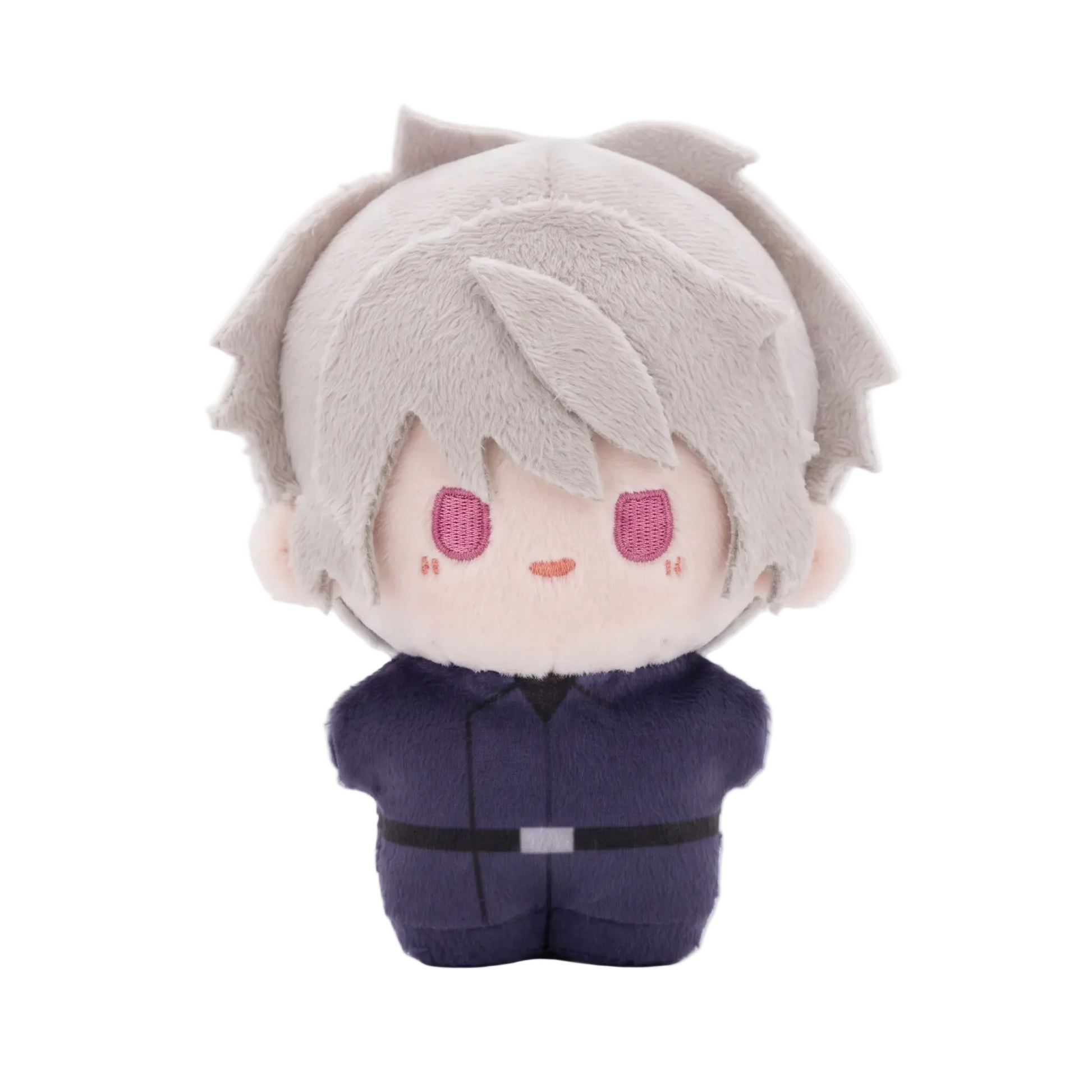 Handmade Gilbert Beilschmidt Prussia plushie 10cm chibi doll front view on white background