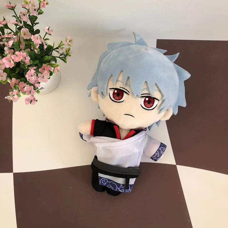 Handmade Gintoki plush PP Cotton filled display
