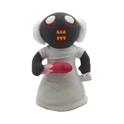 Handmade Granny plush toy inspired by the Granny horror game, 25cm
