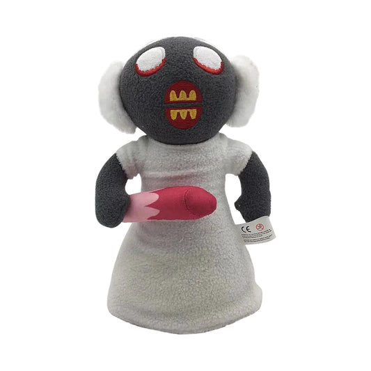 Handmade Granny plush toy inspired by the Granny horror game, 25cm
