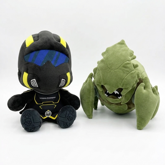 Handmade Helldiver and terminid plush set for fans
