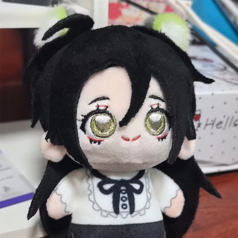 Handmade Hikaru Kamisaki plush close-up stitching detail