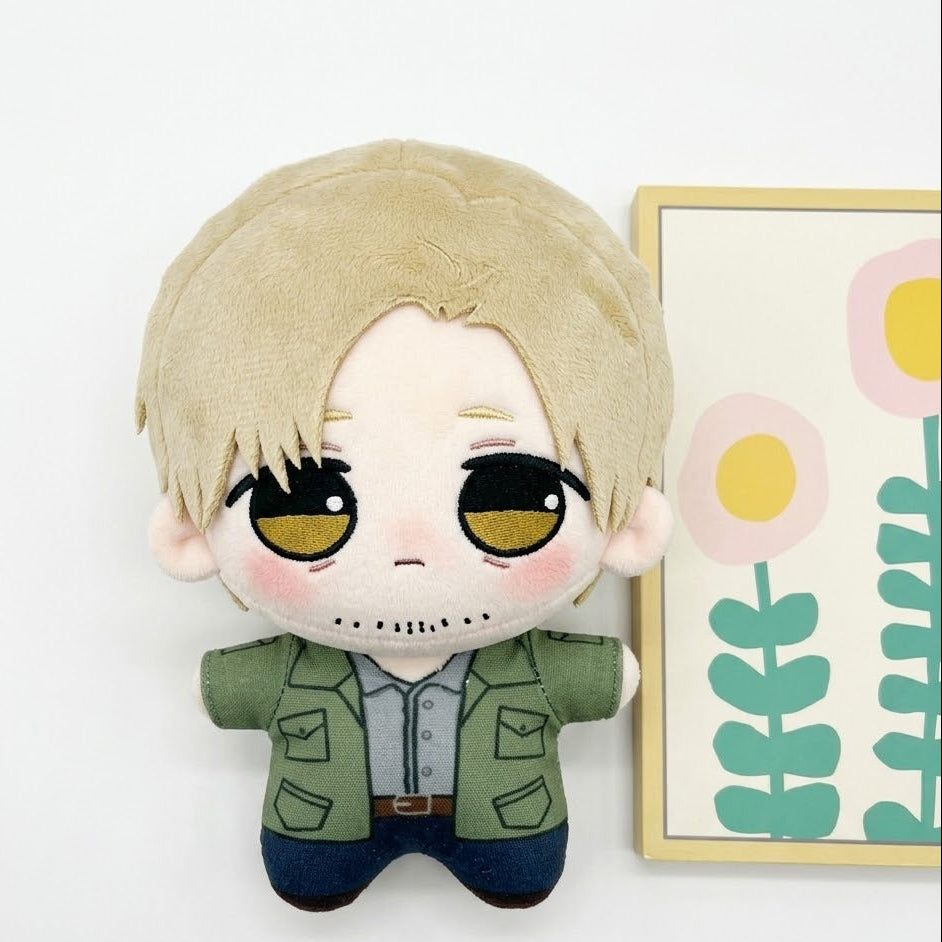 Handmade James Sunderland plush toy 10cm cotton polyester fill
