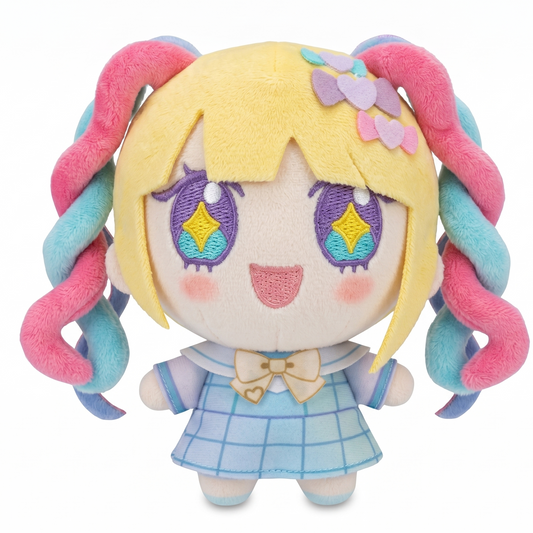 Handmade KAngel plush toy 10cm pastel goth collectible
