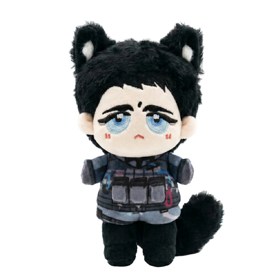 Handmade Keegan plush toy inspired by a popular military shooter game, 10cm
